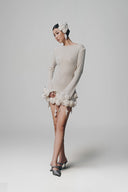 Sculpted Rose Dress for women, from Keira Tong, The Viet Concept