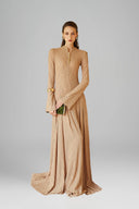 Delphi I Long Sleeve Maxi Dress for women, from Jenny K Tran, the Viet Concept
