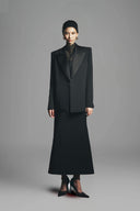 Denver Trumpet Basic Polyester Ankle Length Skirt for women, from Maison Des Copains, The Viet Concept