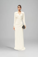 Cordelia V-neck Maxi Dress for women, from Jenny K Tran, The Viet Concept