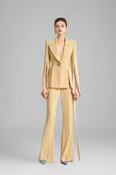 Esteban A-line V-Neck Polyester Blazer for women, from Maison Des Copains, The viet Concept