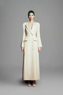 Yamileth Sheath Single Breasted Polyester Ankle Length Trench Coat for women, from Maison Des Copains, the Viet Concept