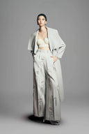 Cline Wrap Side Pocket Polyester Calf Length Trench Coat for women, from Maison Des Copains, The Viet Concept