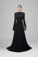 Delphi II Long Sleeve Maxi Dress for women, from Jenny K Tran, The Viet Concept