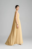 Amaryllis Slit Bow Polyester Floor Length Top for women, from Maison Des Copains, The Viet Concept