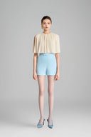 Kennedi Straight Cape Shoulder Tencel Top for women, from Maison Des Copains, The Viet Concept