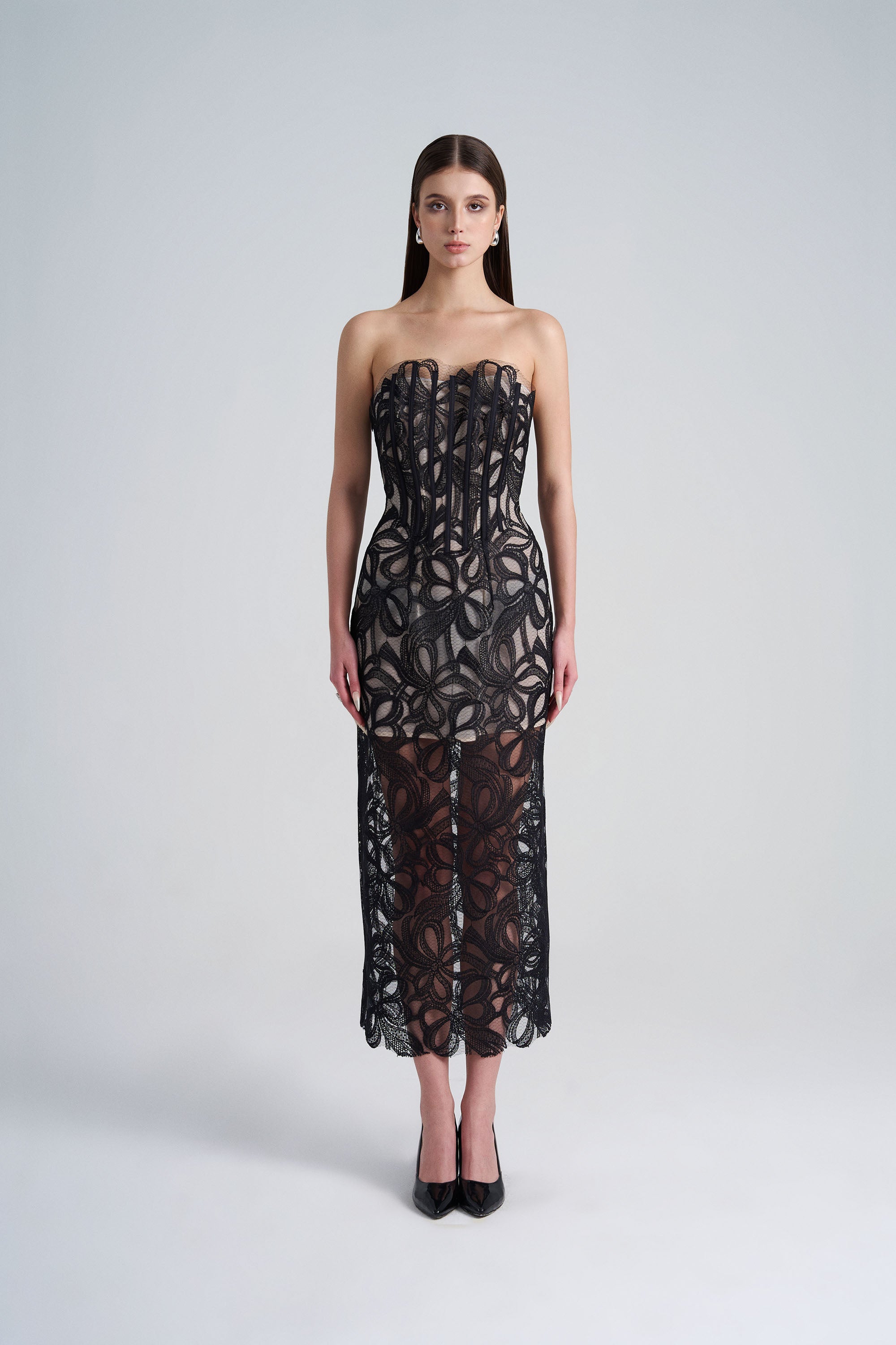 Shop Lace Mesh Floral Dress at The Viet Concept | Women's Dresses Shop Lace Mesh Floral Dress at The Viet Concept | Women's Dresses