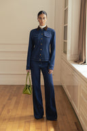 Ammi High-Rise Flared Jeans for women, from HOBB, The Viet Concept 