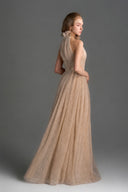 IHF STUDIO • Vine Guipure Lace Crystal-Embellished A-Line Dress