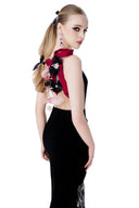 Hidden Garden Noir Column Gown for women, from MR CRAZY & LADY SEXY, The Viet Concept 