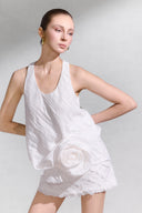 Justina Couture 3D Lace A-Line Skirt for women, from ARTI, The Viet Concept