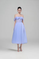 Josephine Corset Tulle Midi Dress for women, from JOSEPHINE, The Viet Concept 