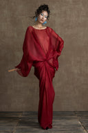 AN HERITAGE • Perle de l’Orient Chiffon Gown