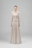 Cream Luminara Straight Collared Neck Lace Shirt for women, from Maison Des Copains, The Viet Concept 