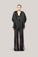 Melissa Straight Button Organza Shirt for women, from Das La Vie, The Viet Concept