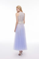 JOSÉPHINE • Fantina Lace & Tulle Midi Dress