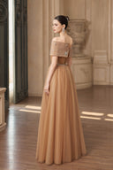 Hillary Crystal Sculpted Evening Dress for women, from JOSEPHINE, The Viet Concept 