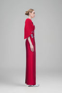 Lustre Reverie Gown in Red for women, from Tiny Ink, The Viet Concept 