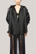 Melissa Straight Button Organza Shirt for women, from Das La Vie, The Viet Concept