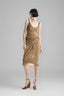 Chocolate Asymmetrical Wrap Top for women, from Must, Have, The Viejt Concept