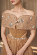 Hillary Crystal Sculpted Evening Dress for women, from JOSEPHINE, The Viet Concept 