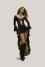 Velia Lace Mullet Mini Dress for women, from La Vierge, The Viet Concept 
