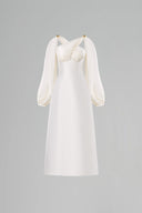 White Zephéa Maxi Dress for women, from Calista, The viet Concept 