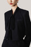 Soleil Cropped V-Neck Twill Jacket for women, from HOBB, The Viet Concept 