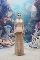 21SIX • Kailani Royal Taffeta Crystal Evening Gown