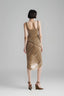Chocolate Asymmetrical Wrap Top for women, from Must, Have, The Viejt Concept
