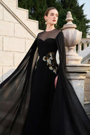 TRACY COUTURE • Anne Queen 3D Crystal Embellished A-Line Gown