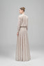 Cream Luminara Straight Collared Neck Lace Shirt for women, from Maison Des Copains, The Viet Concept 