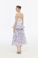 Tina Sunrise Chiffon Maxi Dress for women, from JOSEPHINE, The Viet Concept 