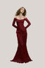 Carmen Off-Shoulder Cowl Maxi Dress for women, from La Vierge, The Viet Concept 