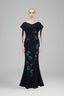 Luminous Enigma - Artistic Cape Mermaid Gown for women, from Tiny Ink, The Viet Concept 