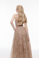 JOSÉPHINE • Edsel Lace Sculpted Maxi Dress