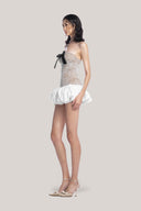 White Wyna Mini Dress for women, from Huelley Rose, The Viet Concept