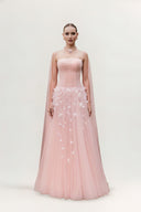 Rachel Blush Tulle Corset Gown for women, from JOSEPHINE, The Viet Concept 