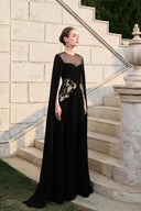 TRACY COUTURE • Anne Queen 3D Crystal Embellished A-Line Gown