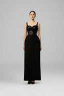 EEGEN STUDIO • Esme Lace Bodice Column Dress