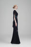 Luminous Enigma - Artistic Cape Mermaid Gown for women, from Tiny Ink, The Viet Concept 