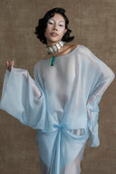 AN HERITAGE • Perle de l’Orient Chiffon Gown