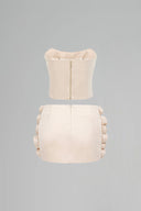 IHF STUDIO • Éclipse Crystal Silk Corset Top