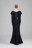 Luminous Enigma - Artistic Cape Mermaid Gown for women, from Tiny Ink, The Viet Concept 