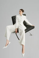 Jane Pants In White for woman, from ARTI, The Viet Concept