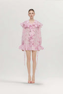 Mabel Sculpted Pleated Mini Dress for women, from JOSEPHINE, The Viet Concept 