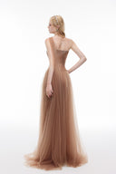 JOSÉPHINE • Elysia Lace-Embellished Tulle Gown