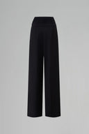 MARGÉE ATELIER • Kaelis Sequin Panel Tailored Wide-Leg Trousers