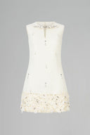 CALISTA • Melisande Embellished Tweed Sequin Mini Dress