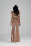 Brown Francie Maxi Dress for women, from Huelley Rose, The Viet Concept 